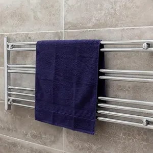 Triton Chrome Heated Towel Rail - 500x1180mm