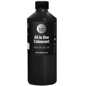 Scratch Doctor All In One Leather Colourant, Leather Dye, Leather Paint 500ml Black