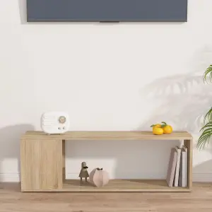 Berkfield TV Cabinet Sonoma Oak 100x24x32 cm Engineered Wood