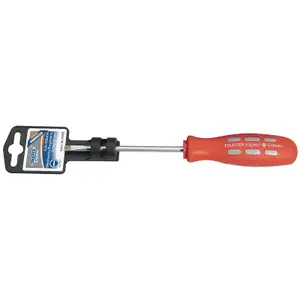 Draper Plain Slot Parallel Tip Mechanic's Screwdriver, 5 x 100mm 55495