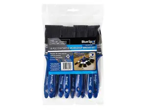 BlueSpot Tools Synthetic Workshop Paint Brush Set, 10 Piece