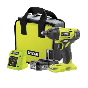 Ryobi ONE+ 18V Li-ion Brushed Cordless Impact driver (1 x 2Ah) - R18ID2-120S5