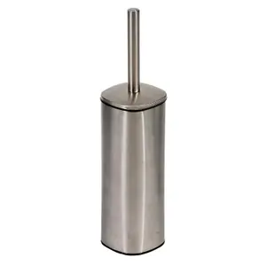 Showerdrape Capri Stainless Steel Satin Toilet Brush & Holder