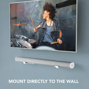 AVF Universal Soundbar Mounting Kit - White