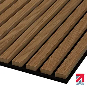 Naturewall SlatWall Mini Oiled Oak - 60cm x 60cm - Pack of 4