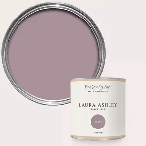 Laura Ashley Grape Matt Emulsion Paint Sample