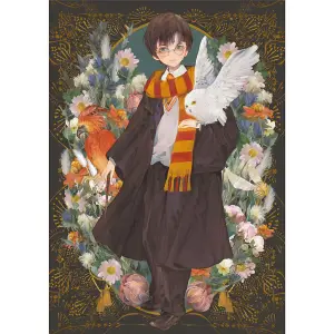 Harry Potter Yume Fantasy Framed Canvas Print Multicoloured (40cm x 30cm)