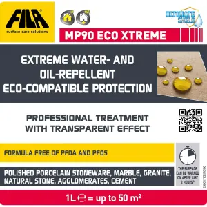 Fila MP90 Eco Xtreme Marble Countertop Protector 1L