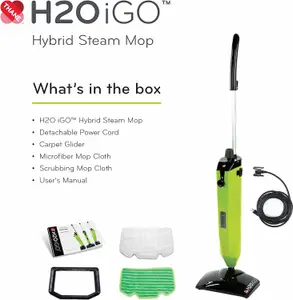 H2O iGO Cordless Hybrid Steam Mop