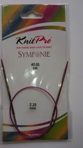 SYMFONIE FC 40X3.75 - Symfonie: Knitting Pins: Circular: Fixed: 40cm x 3.75mm - KnitPro