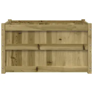 Berkfield Garden Planters 2 pcs Impregnated Wood Pine