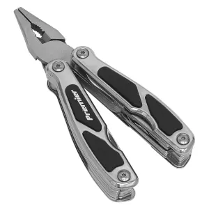 Sealey Multi Tool 15 Function Pliers Wire Cutters Scissors Wood Saw File PK36