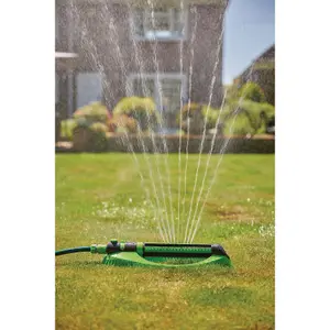 Draper Oscillating Sprinkler with 9-21 Jets 09957