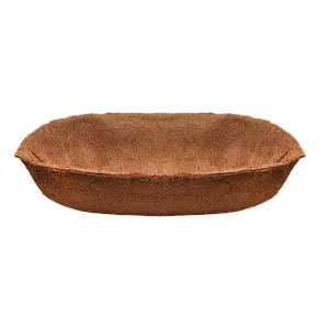 COCO & COIR Trough Liner  60cm  24 inches  3 pack  Long Coir Liners for Long Planters and Wall Baskets Outdoor