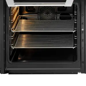 Leisure CS90D530X Freestanding Electric Range cooker with Induction Hob - Stainless steel effect