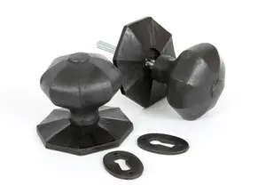 From The Anvil Beeswax Large Octagonal Mortice/Rim Knob Set