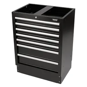 BUNKER Modular Floor Cabinet, 7 Drawer, 680mm 31706