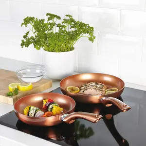 Cermalon 5 Piece Copper Cookware Pan Set