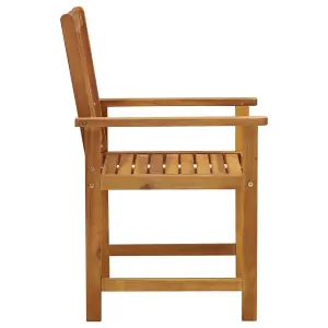 Berkfield Garden Chairs 4 pcs Solid Acacia Wood