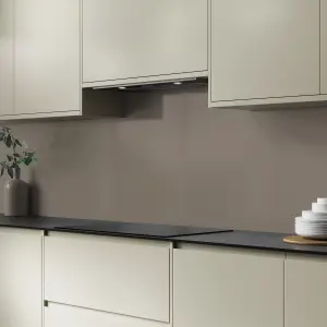 Splashwall Grey & Green Aluminium Splashback, (H)750mm (W)2440mm (T)4mm