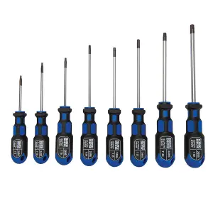 King Dick - Screwdriver Set 8pce - T9 - T40