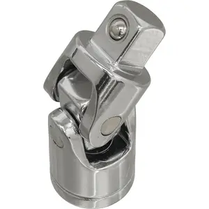 3/8 Inch Square Drive Universal Joint Adapter - Double Pin Forged Tool for Angled Access