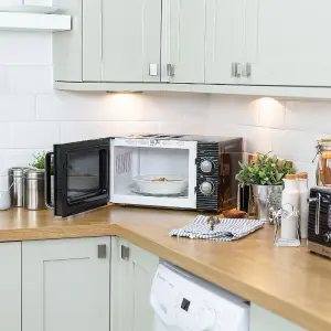 Russell Hobbs RHM1731B Inspire 17 Litre Black Manual Microwave