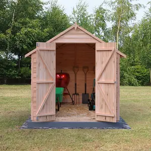 Garden Value 6 ft. W x 8 ft. D Garden Shed