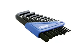 Laser Tools 0951 10pc Hex Key Set Imperial/AF 1/16" - 3/8"