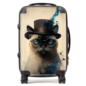 Siamese Cat Splashart Suitcase - Cabin