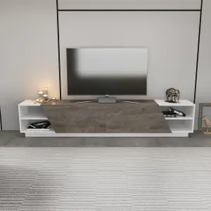 Decorotika Rhodes TV Stand TV Unit for TV's up to 106 inch