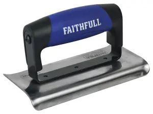 Faithfull FAI012 Prestige Edging Trowel 6 x 3in FAIPTEDG6SS