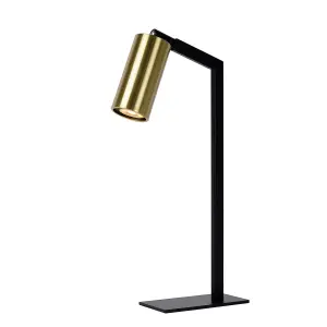 Lucide Sybil Modern Table Lamp - 1xGU10 - Black