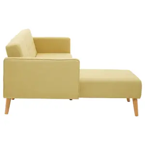 Interiors by Premier Hagen Olive Large Corner Sofa Bed