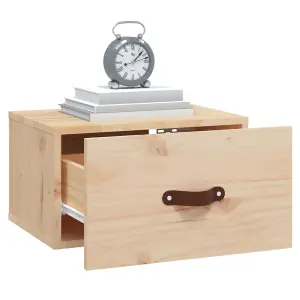 Berkfield Wall-mounted Bedside Cabinet 40x29.5x22 cm