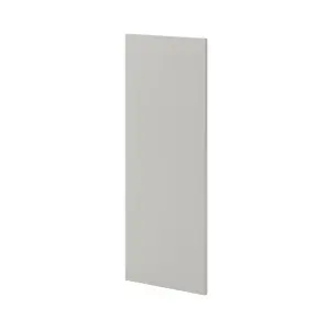 GoodHome Stevia Matt Pewter grey slab Tall End panel (H)900mm (W)320mm