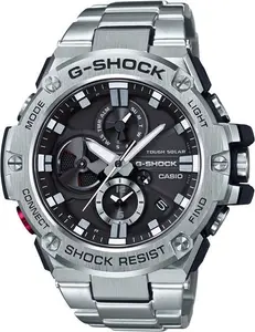 G-Shock GST-B100D-1AER G-Steel Men's Stainless Steel Bracelet Watch