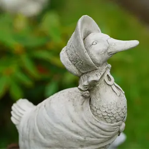 Jemima Puddle Duck NEW Stone Statue Outdoor Garden British Made Ornament