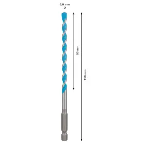 Bosch Professional Hex Multi-purpose Drill bit (Dia)6mm (L)150mm