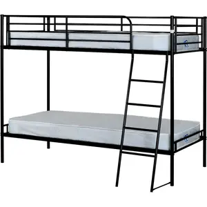 Dore Single (3') Futon Bunk Bunk Bed Black