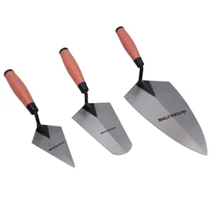 5pc Builders Brick Block Laying Trowel Set Bucket Gauging Pointing Jointing