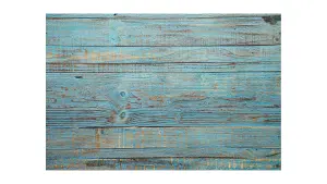 ALLboards Magnetic Boards MetalBoard BLUE PLANKS VINTAGE RETRO 90x60cm a Magnetic Metal Poster with an imprint