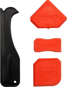 YATO YT-5262, professional silicone spreader finishing tool set of 4