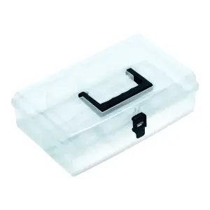 Performance Power Transparent 12in Compartment organiser case