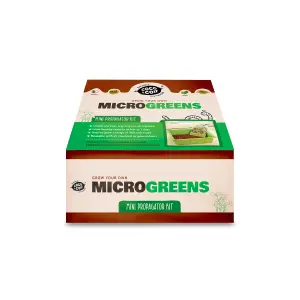 Grow Your Own Microgreens Kit  Sprouting Seeds Beginners Gardening Gift Set   Harvest in up to 2 Weeks. Seeds Included (Mini Kit)