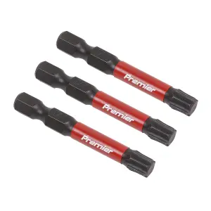 Sealey TRX-Star T40 Impact Power Tool Bits Forged From S2 Steel 50mm 3pc AK8246