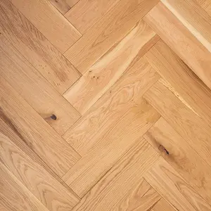 Luxury Flooring Cartmel Herringbone Oak - Oiled Engineered Wood - 125 x 600 x 15/4 - 1.2m2 