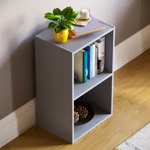 Gerardi Standard Bookcase Grey / 54 cm H x 32 cm W