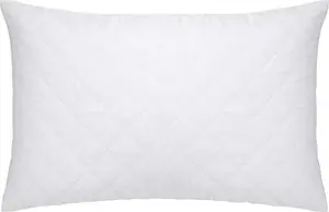 John Lewis Natural Cotton Quilted Standard Pillow Protector