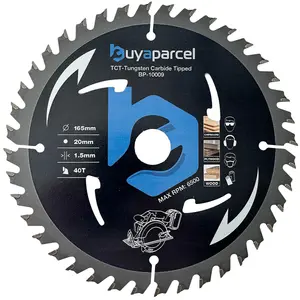 X3 BAP Trade Pro Circular Saw Blade 165mm X 20 40 Teeth Carbide Tipped Long Life